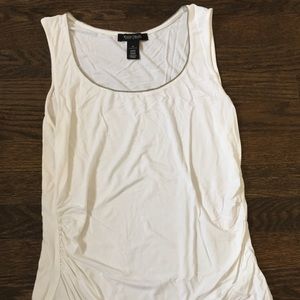 White House White Tank silver detail medium